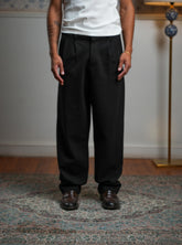 Classic Wide Leg Pleated Pants