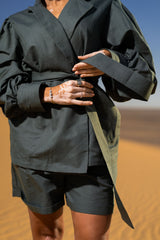 LINEN KIMONO