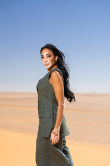 CLASSIC LINEN VEST