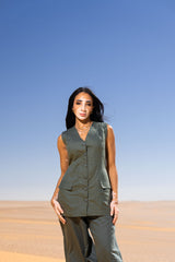 CLASSIC LINEN VEST