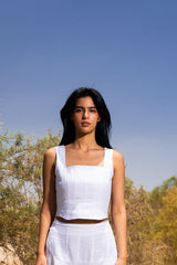 LINEN TOP