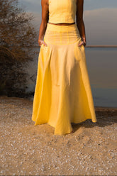 LINEN SKIRT