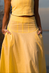 LINEN SKIRT
