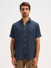 Crinkled Striped Shirt