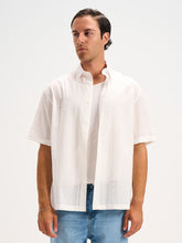Short Sleeve Textured Shirt