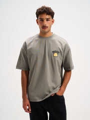 Net Vibes Printed Round T-shirt