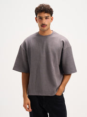Basic Round Boxy Fit T-shirt