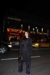 Long Tailored Wool Coat