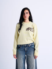 Printed Crewneck Knitwear