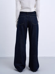 Navy Straight Jeans
