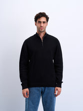 Knitted Quarter Zip