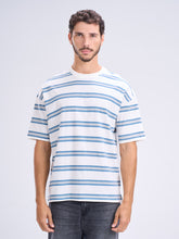 Stripped Printed T-Shirt