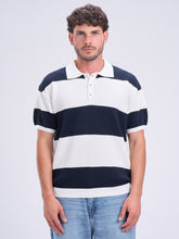 Stripped Polo Knitwear