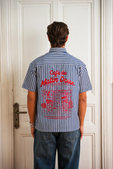 Stripped Short Sleeve Shirt