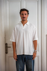 Oversized Knitted Polo