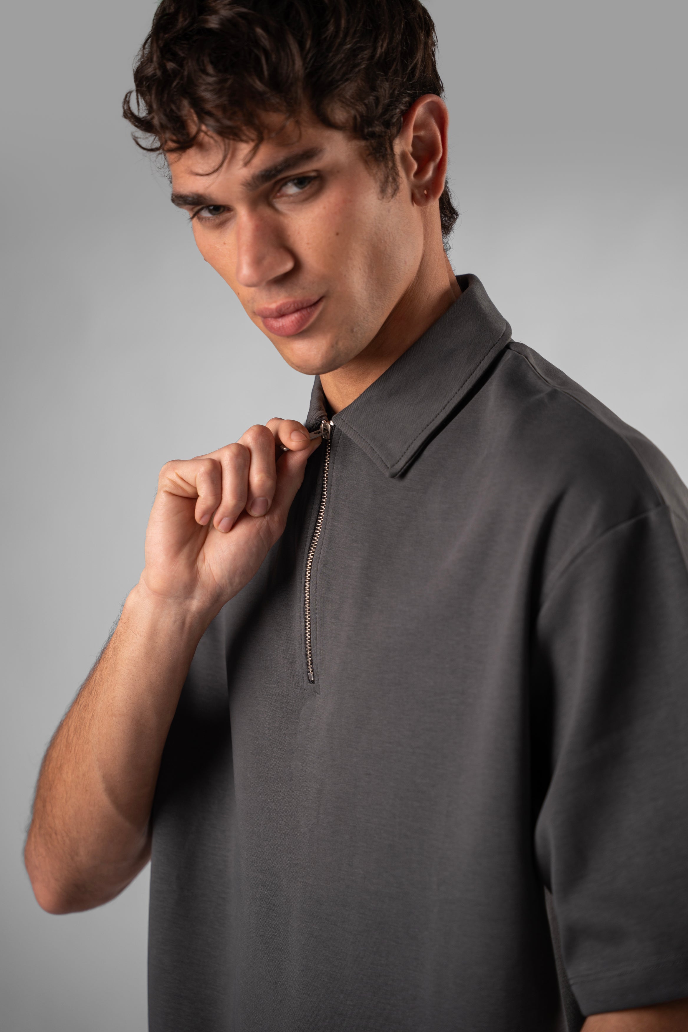 Polo Quarter Zipper