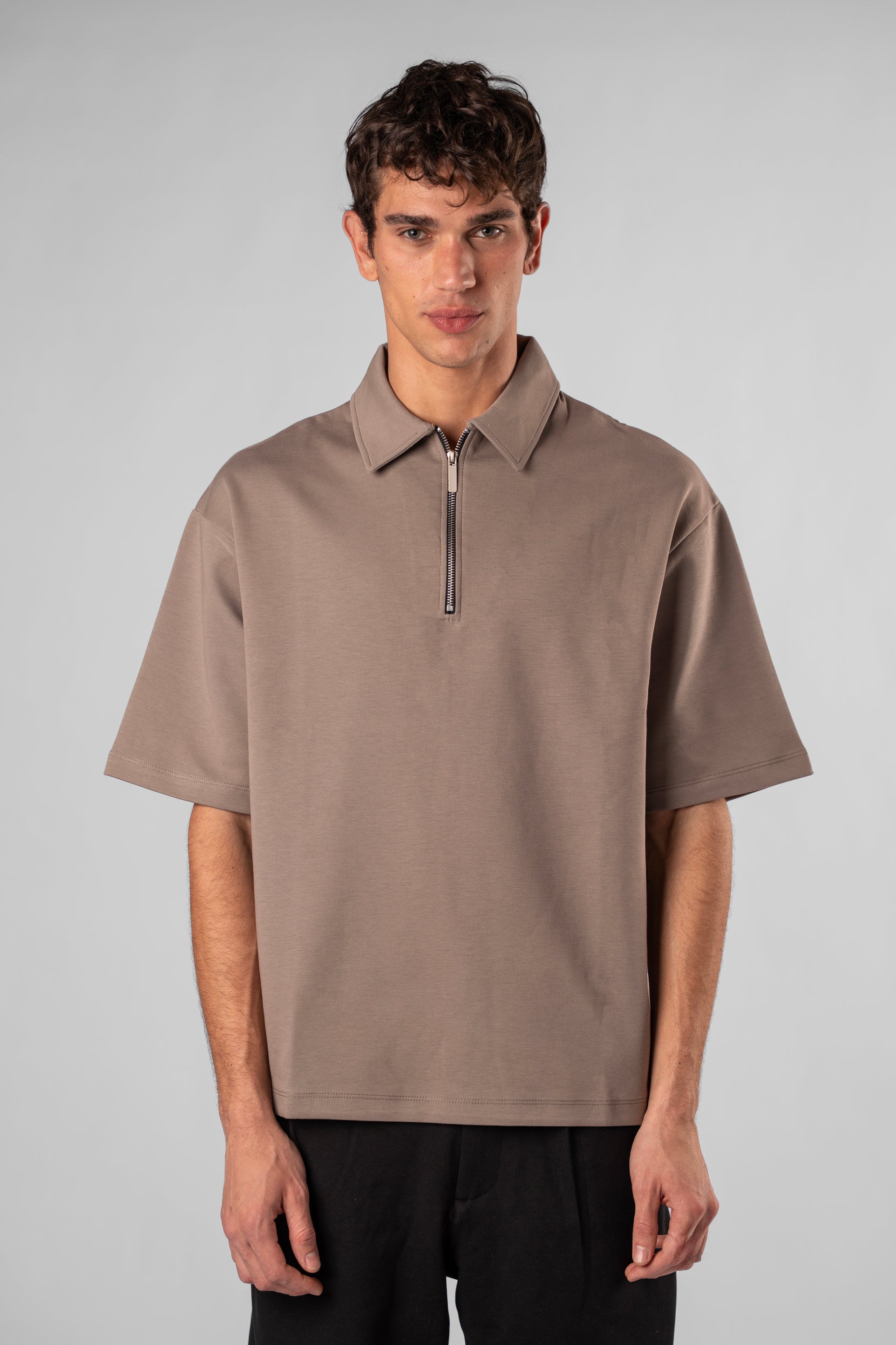Polo Quarter Zipper