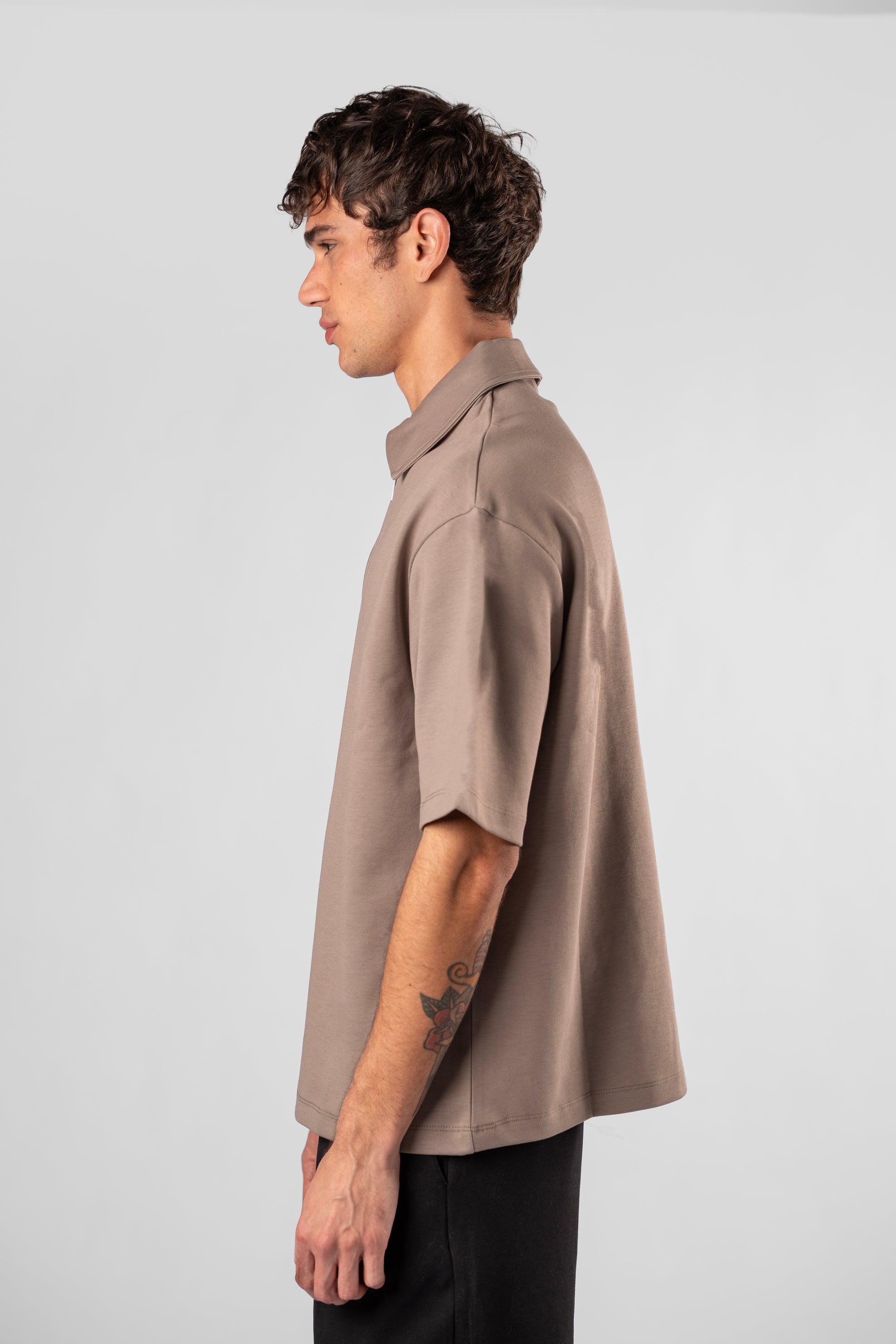 Polo Quarter Zipper