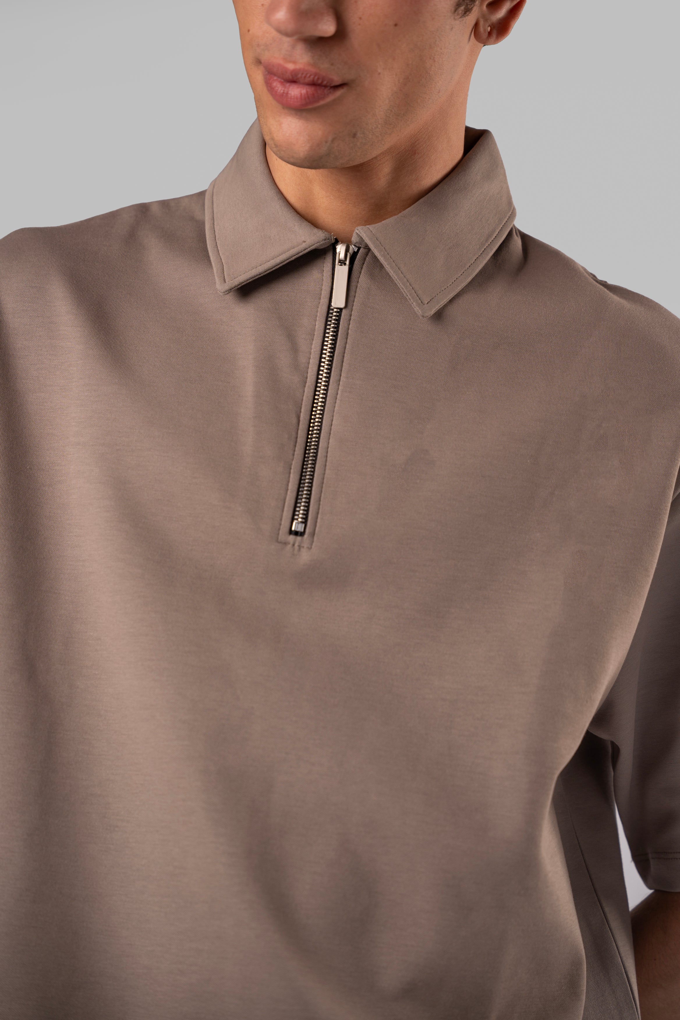 Polo Quarter Zipper