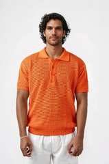 Polo Mesh Oversized Knitwear