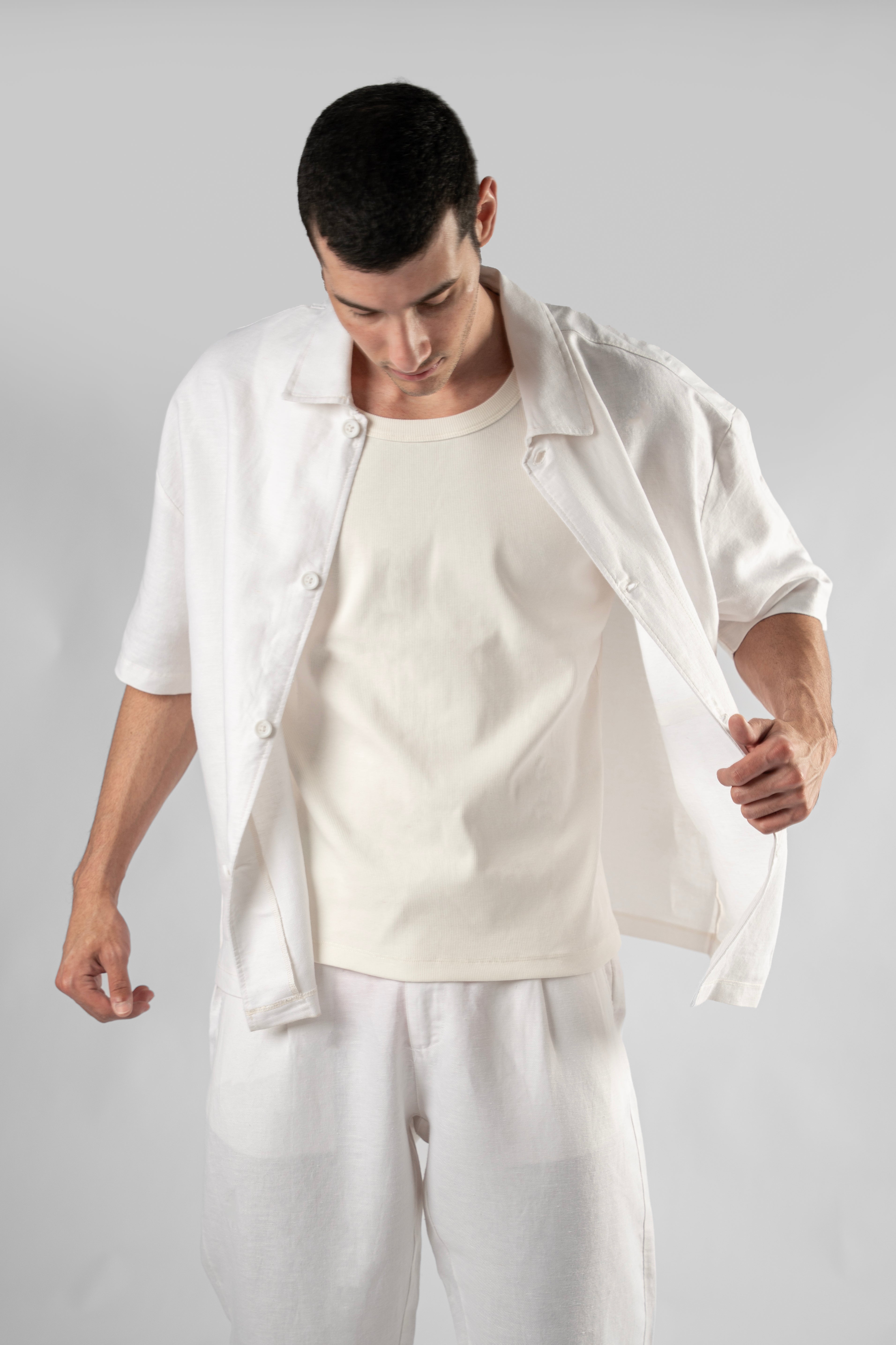 Short Sleeve Linen