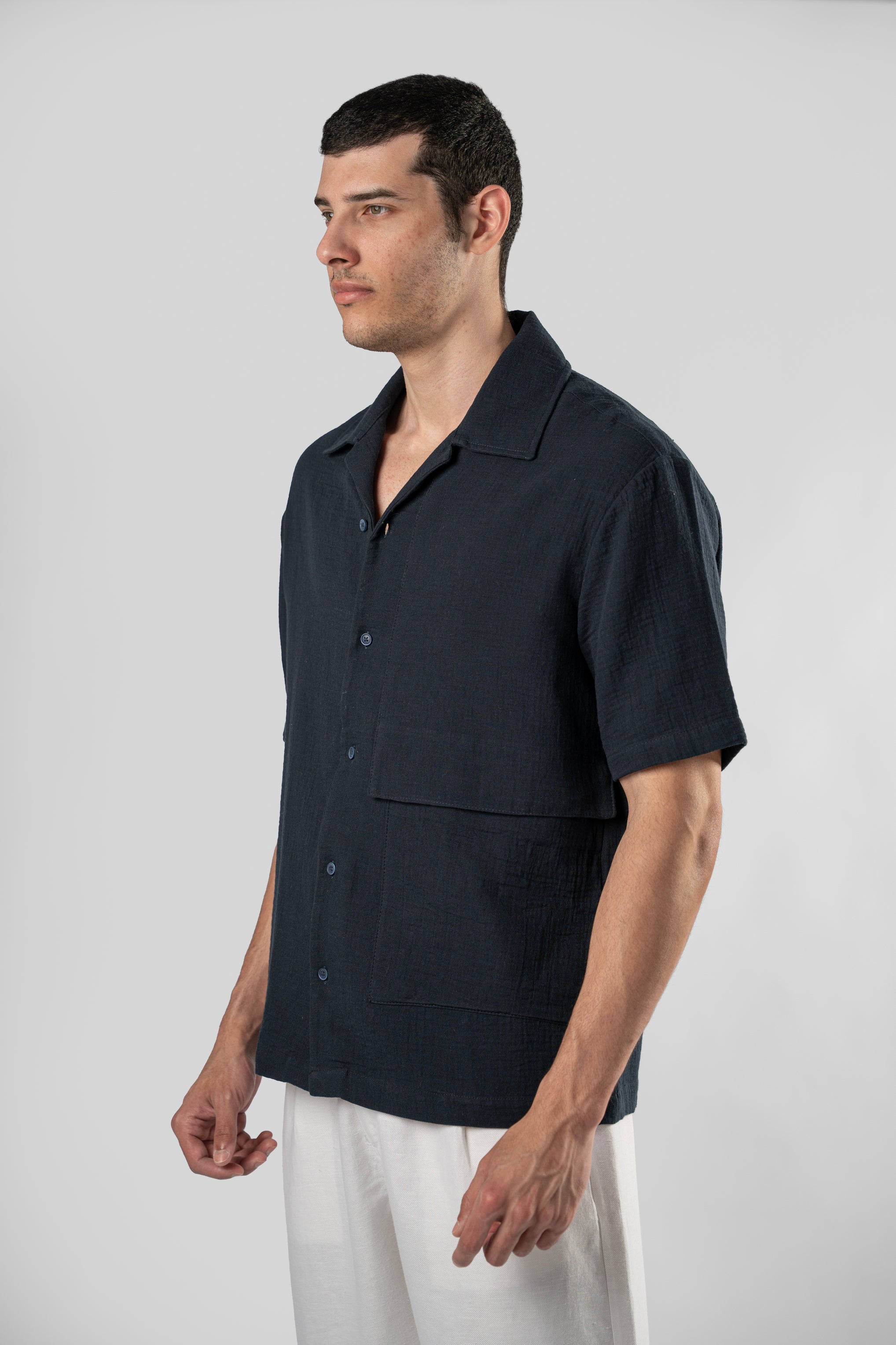 Linen Look Shirt