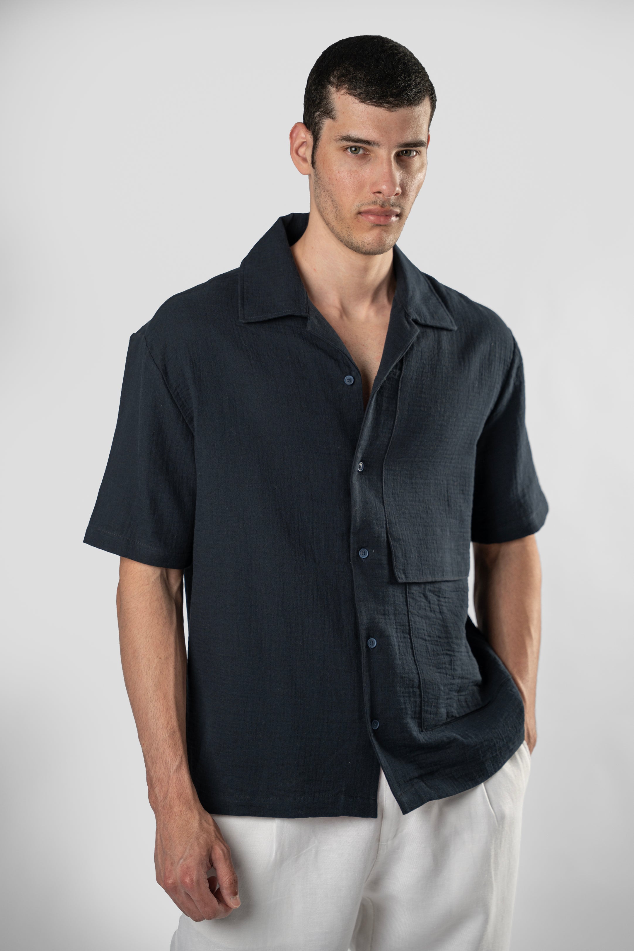 Linen Look Shirt