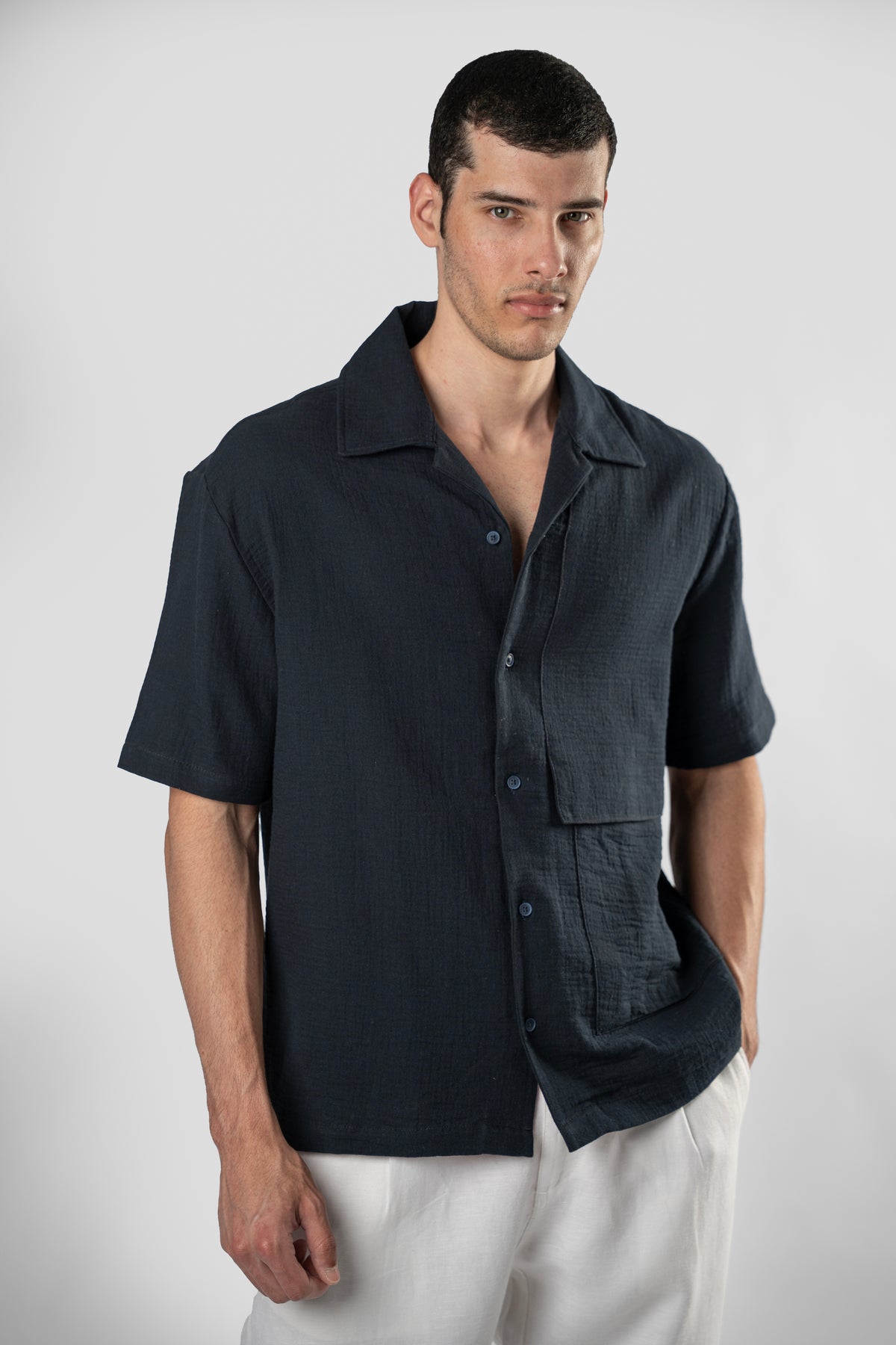 Linen Look Shirt