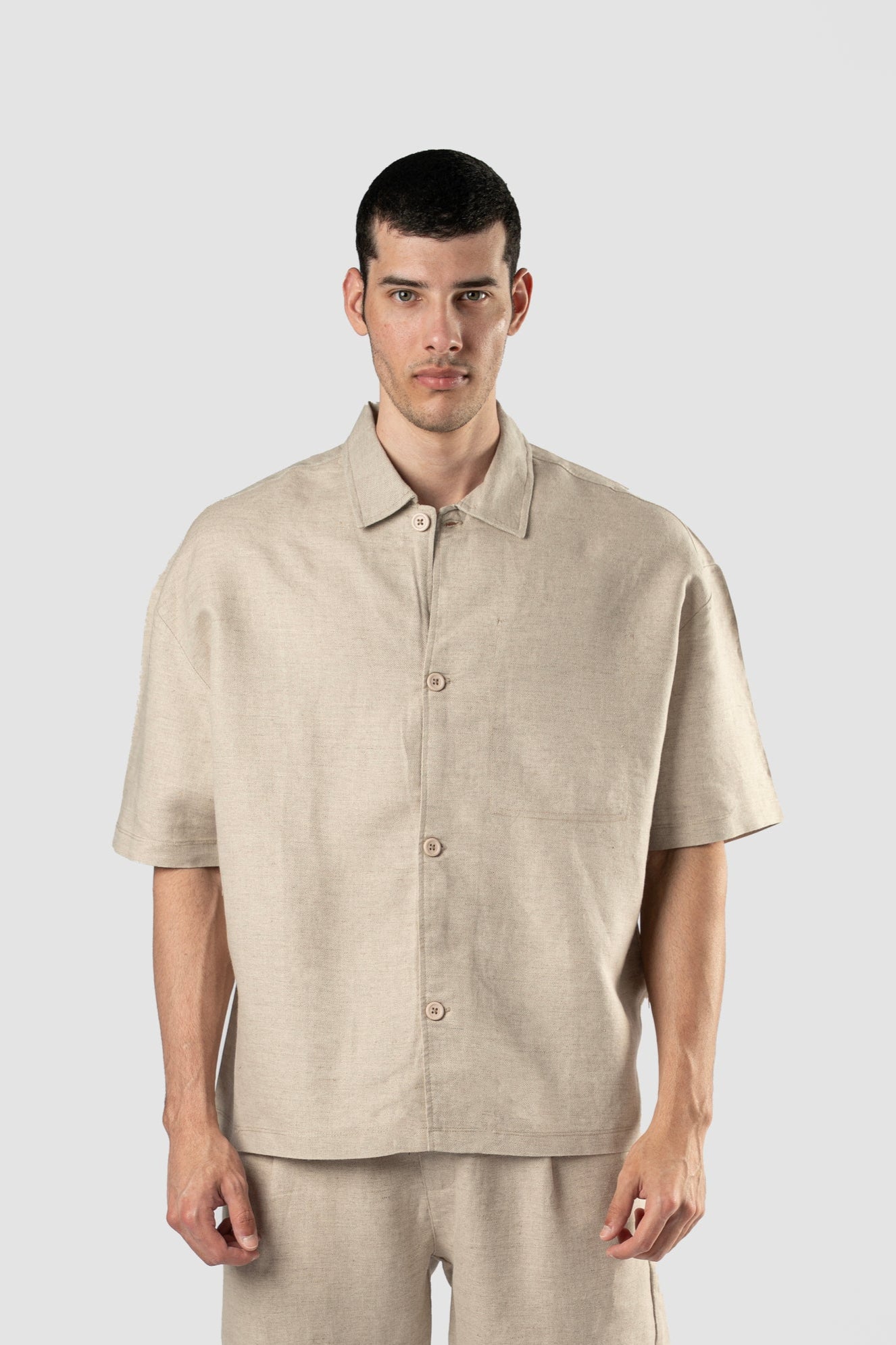 Short Sleeve Linen