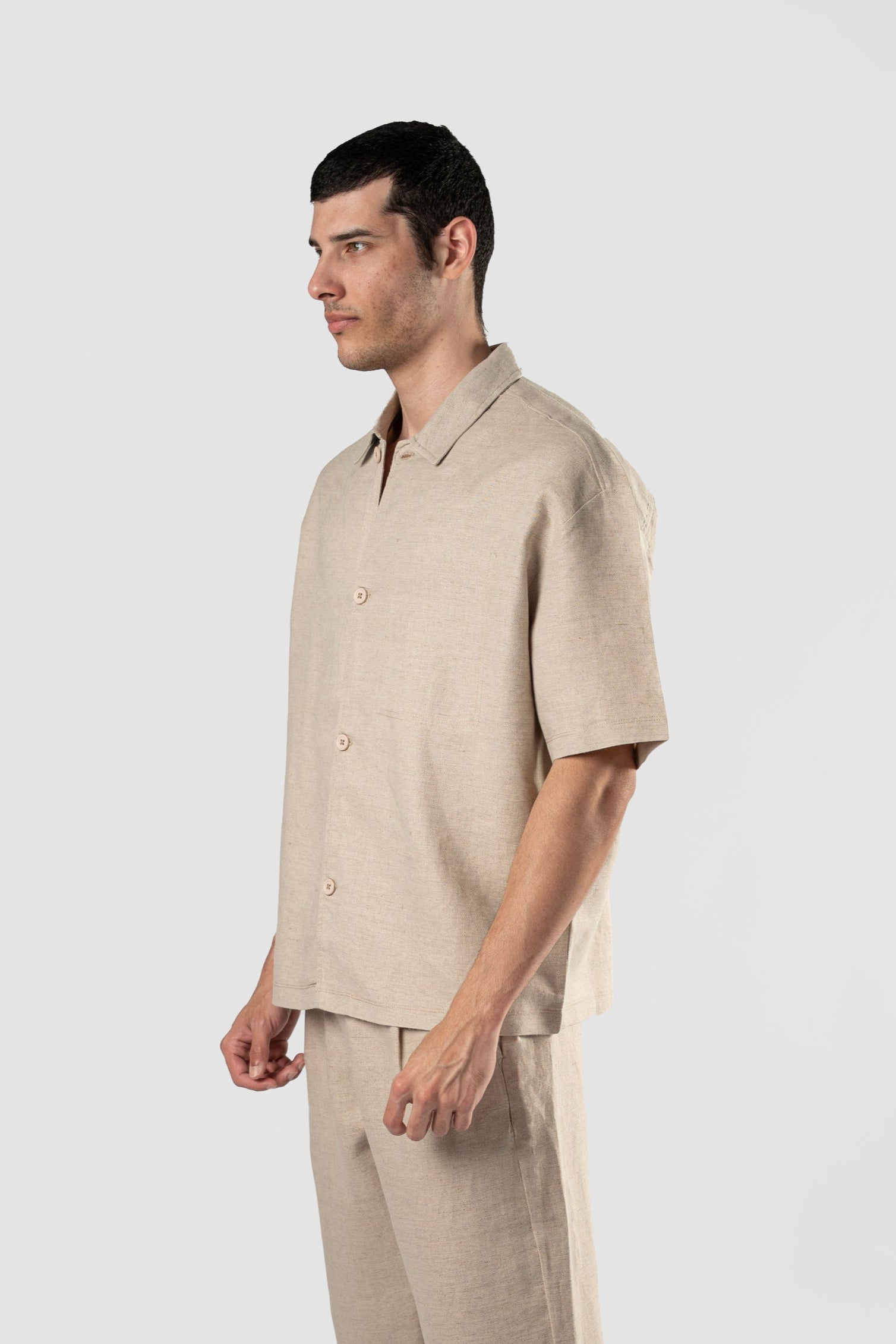 Short Sleeve Linen