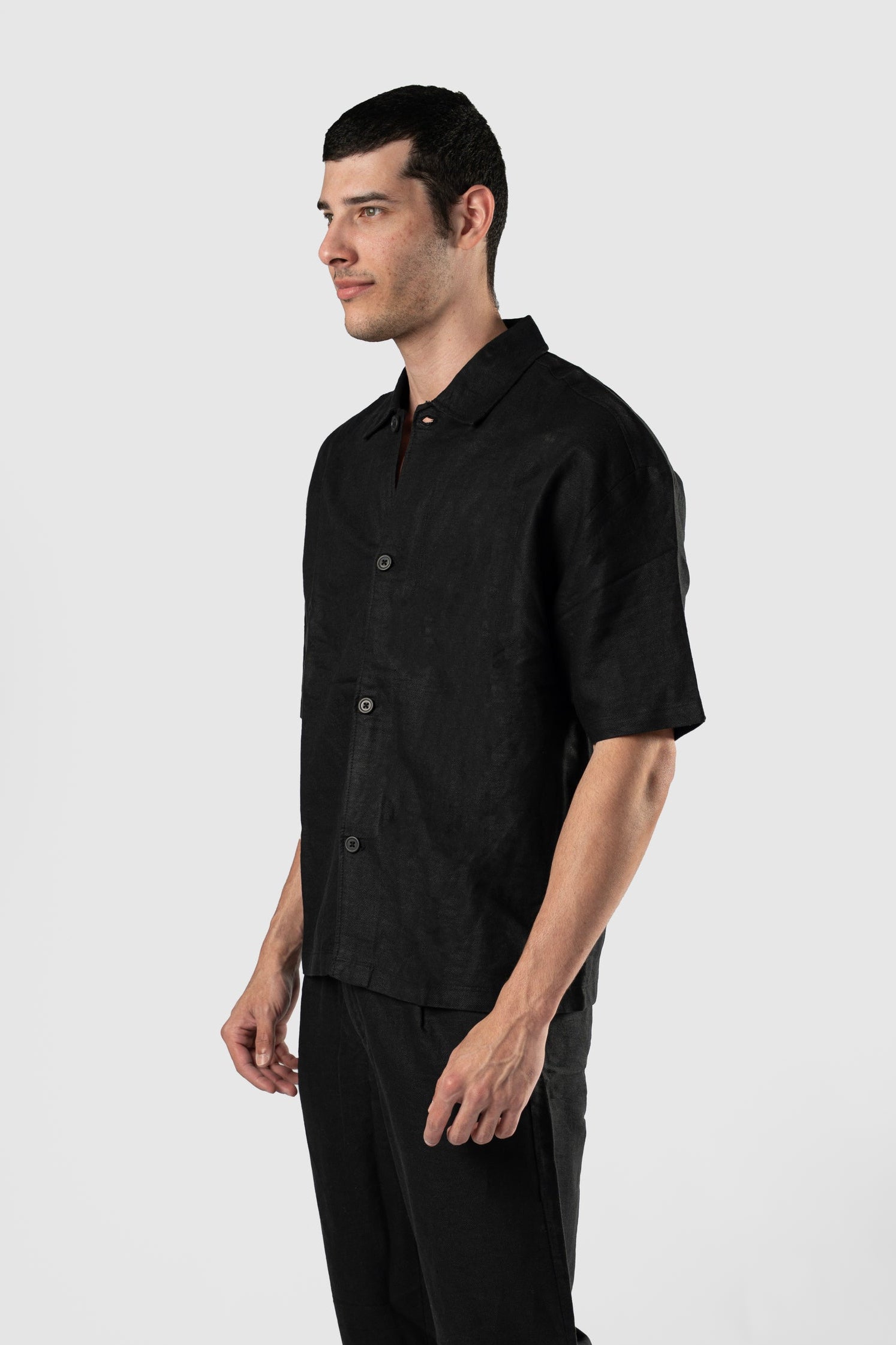 Short Sleeve Linen