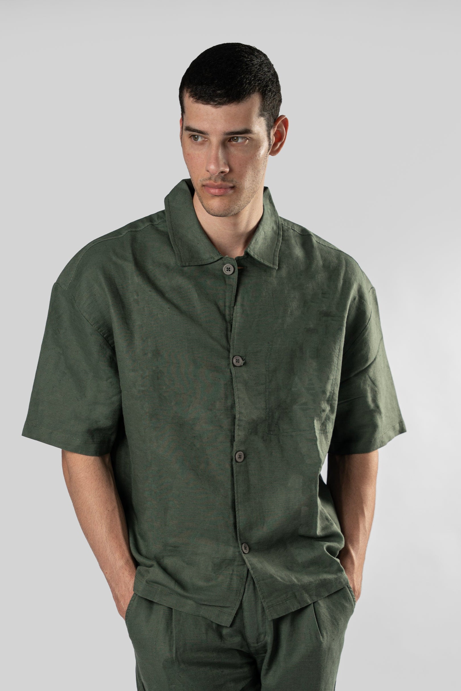 Short Sleeve Linen