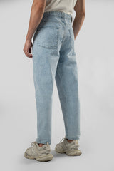 Straight Leg Denim Pants