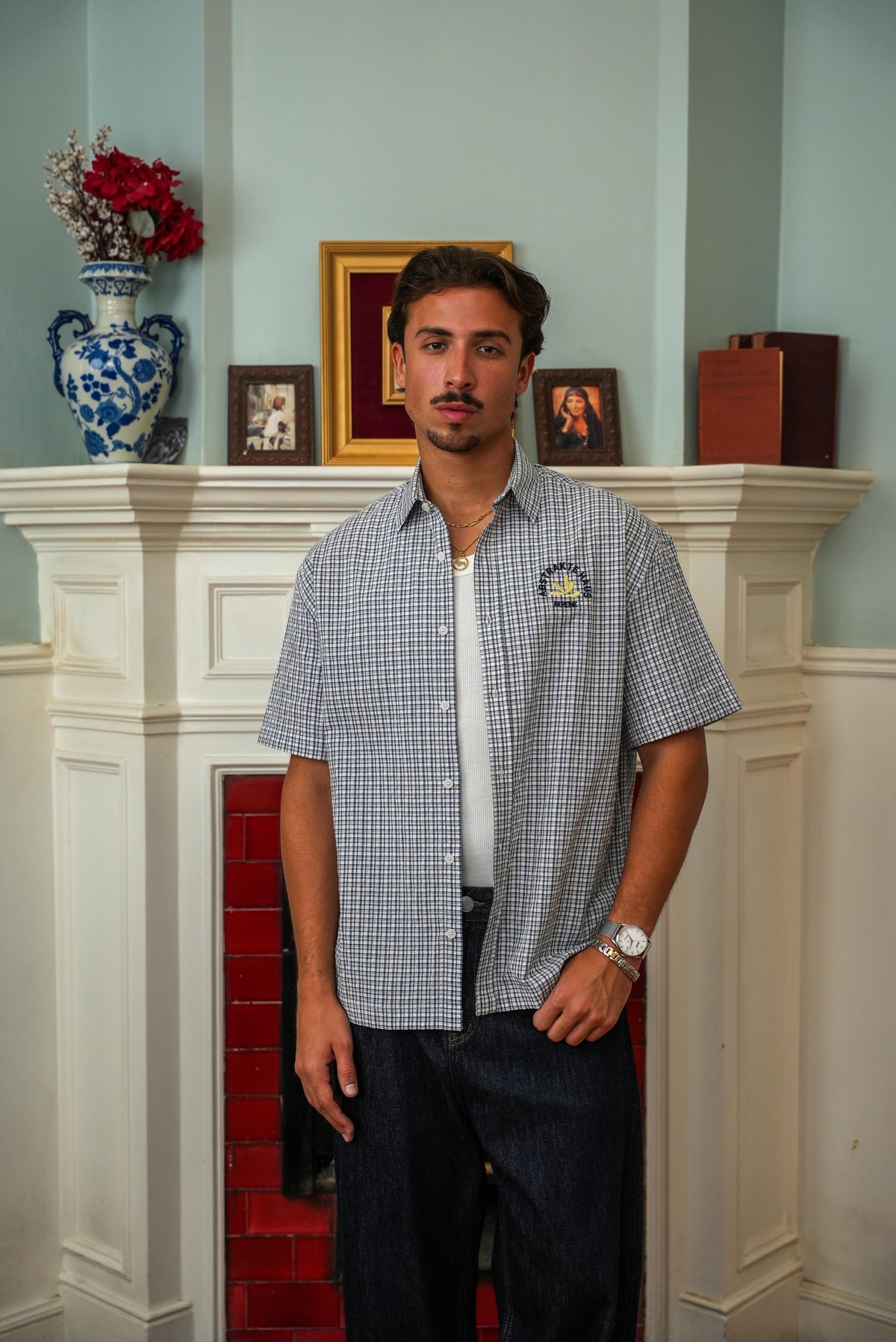 Relaxed Fit Check Shirt