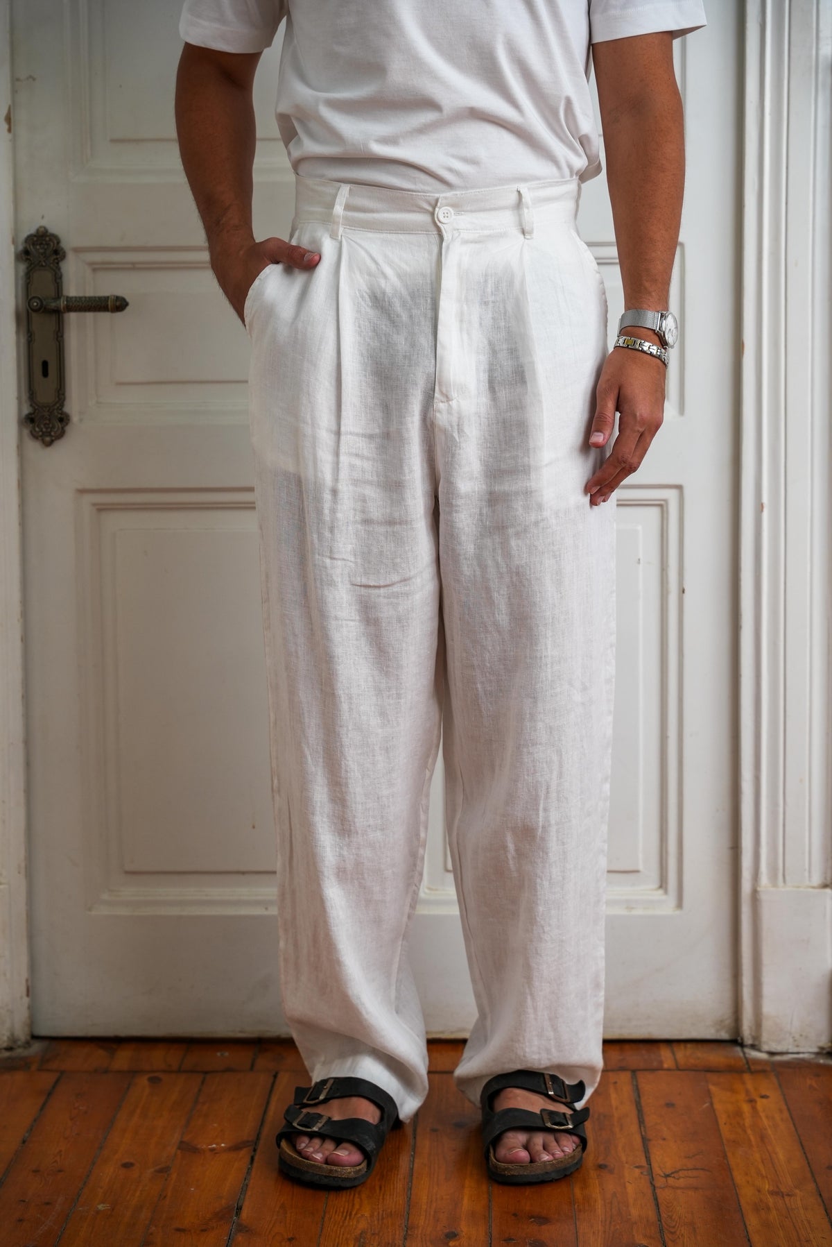 Pure Linen Pants