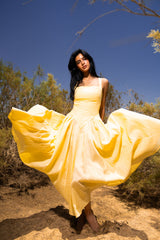 ALORA LINEN DRESS