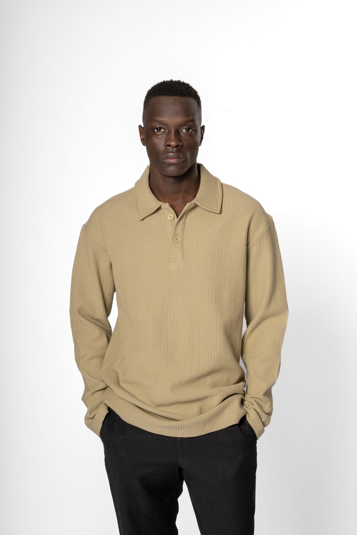 Long Sleeve Polo