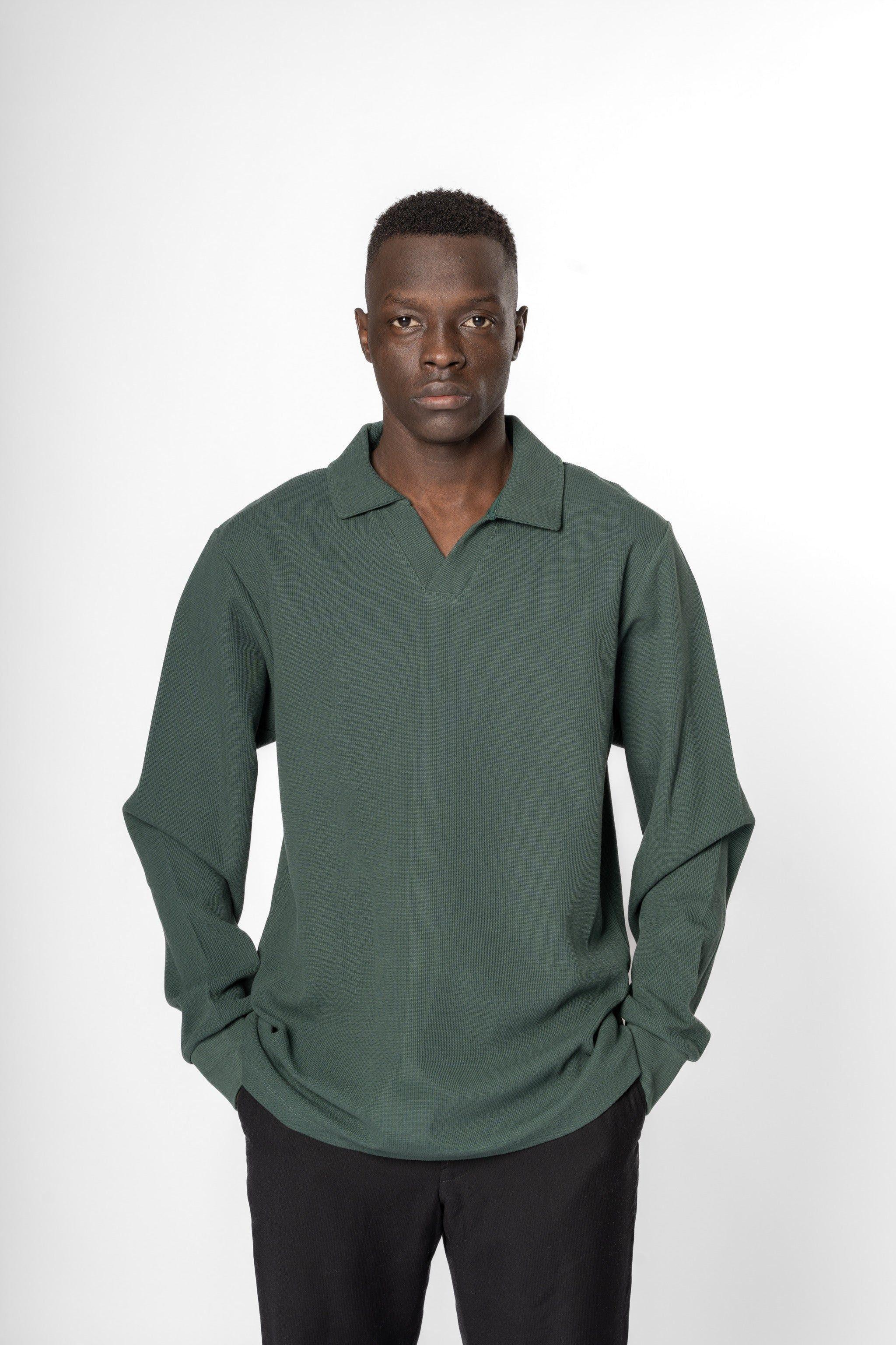 V Polo Sweater