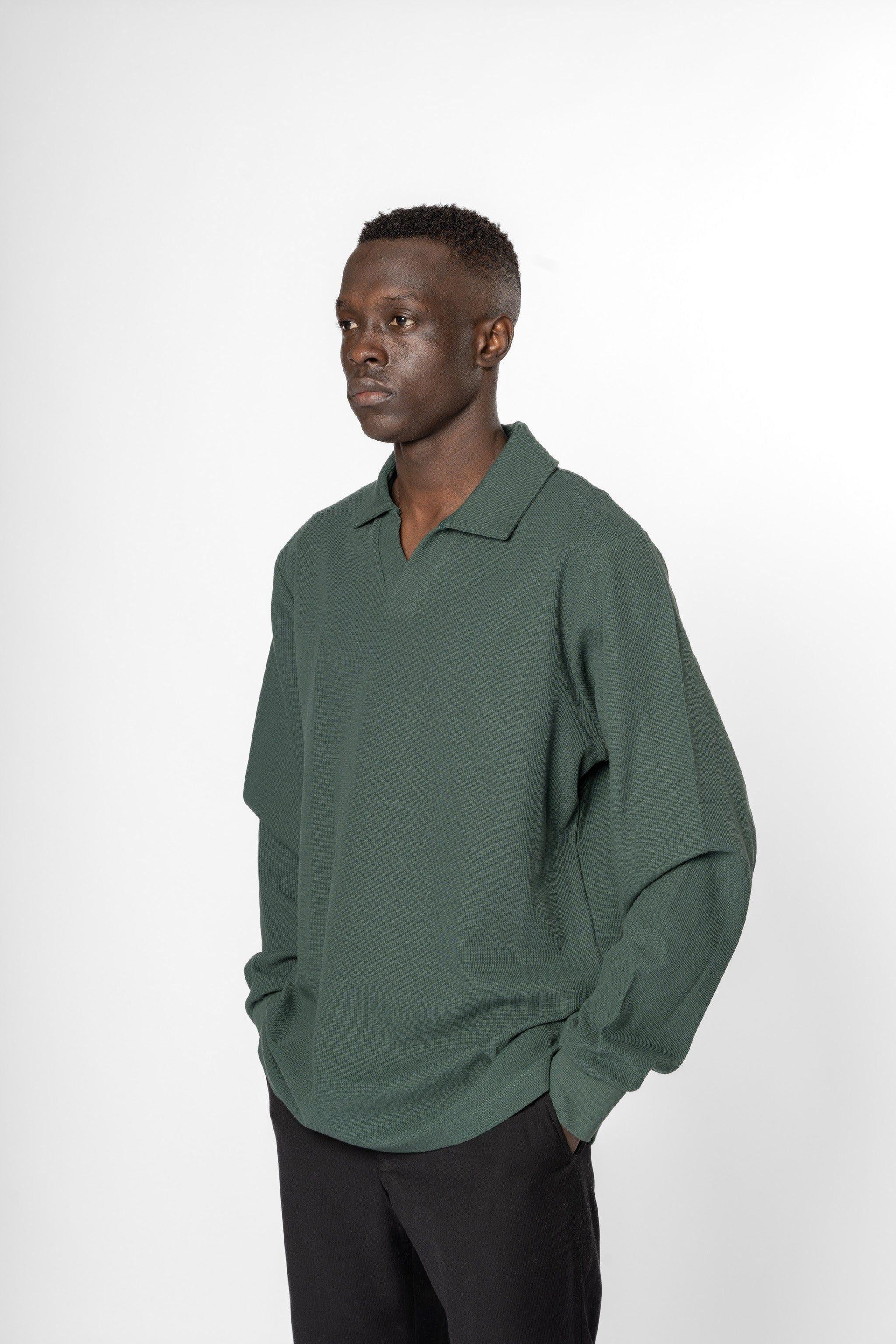 V Polo Sweater