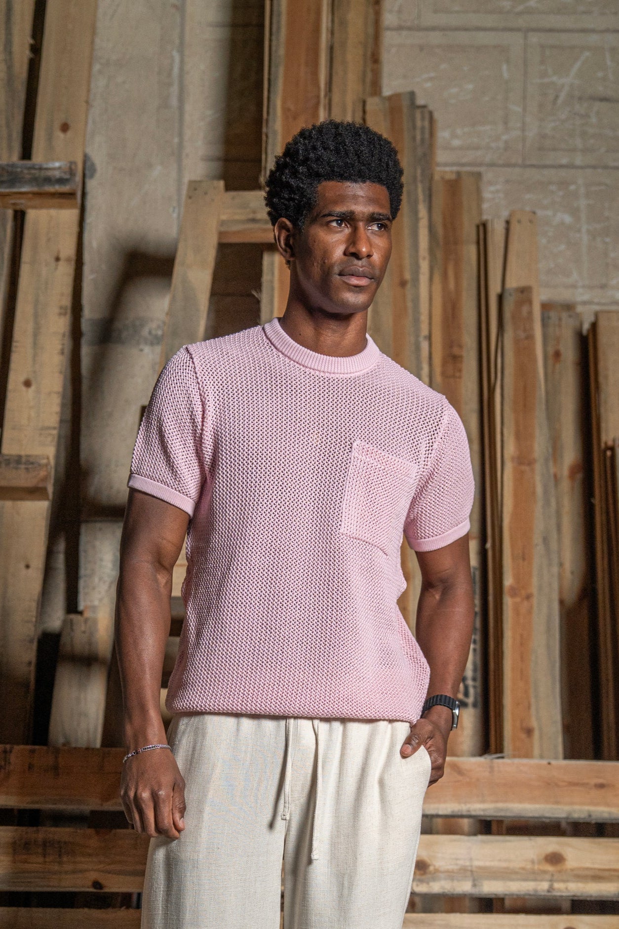 Round Mesh Knitwear