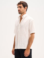 Embrodiered All Over Shirt
