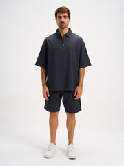Crinkled Striped Set