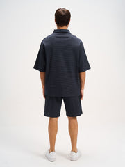 Crinkled Striped Set