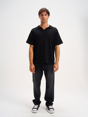 Basic Polo V-Neck Knitwear