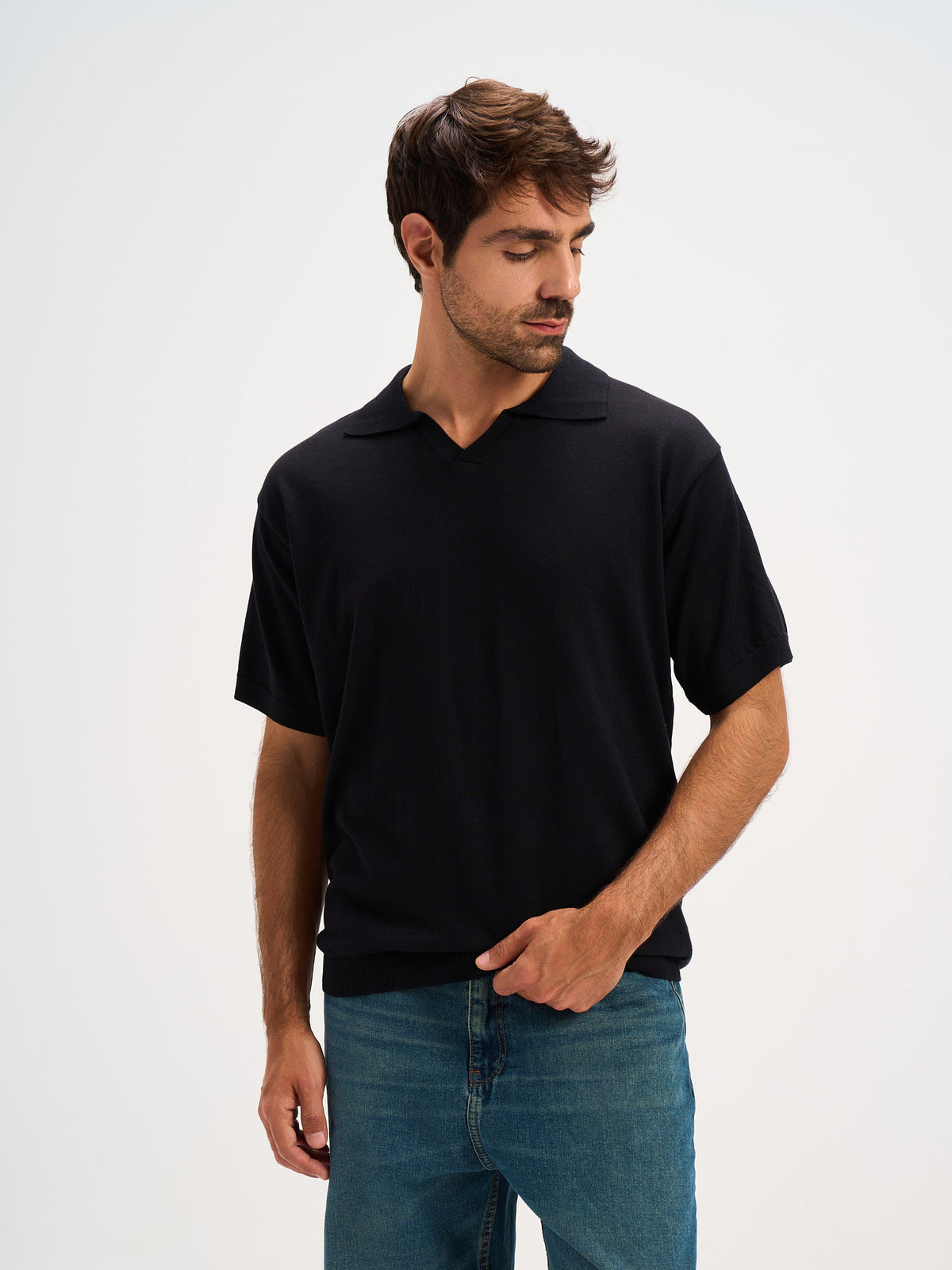 Essential Basic Polo Knitwear