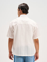 Short Sleeve Textured Shirt