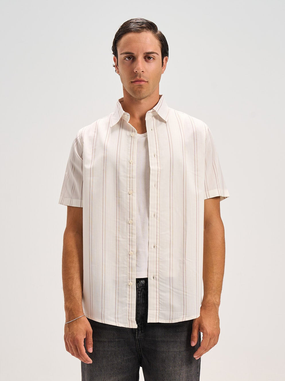 Striped Short Sleeve Shirt