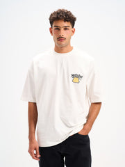 Net Vibes Printed Round T-shirt