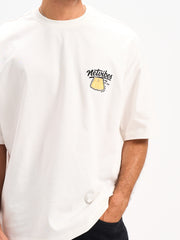 Net Vibes Printed Round T-shirt