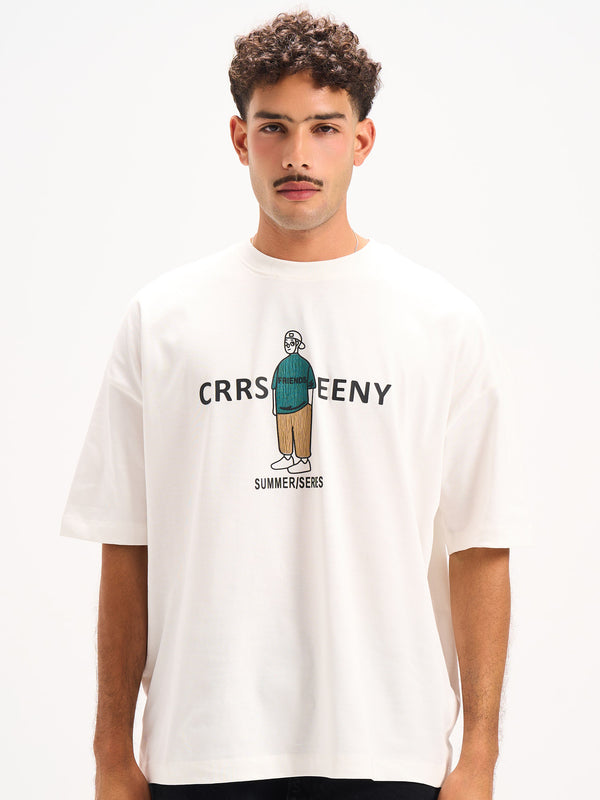 SUMMER/SERIES Printed Round T-shirt